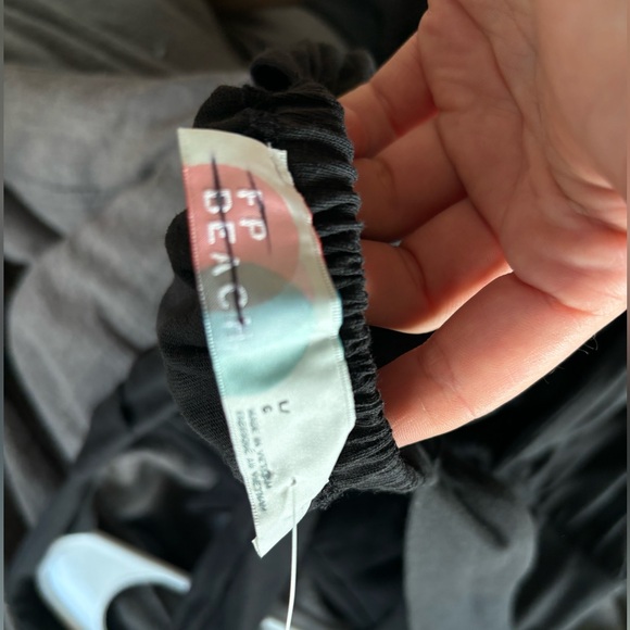 Free People Beach Valley Black Dress - Picture 7 of 7